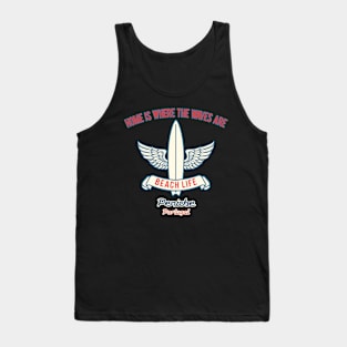 Peniche surf slogan Tank Top